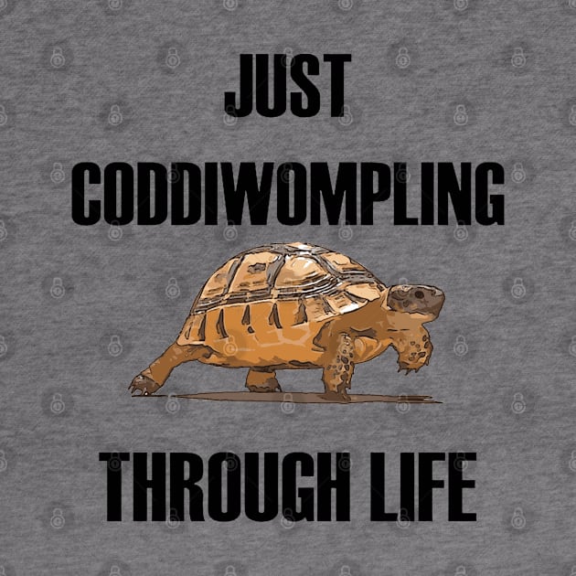 Just Coddiwompling Through Life Tortoise by taiche